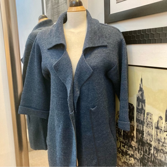 COPY - Cliche zip front wool blend knit cardigan - Picture 5 of 12